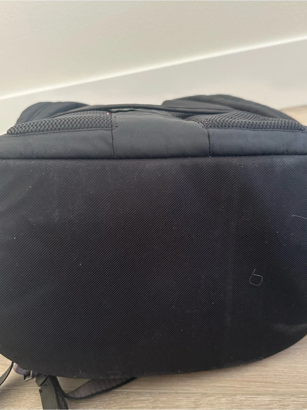 TUMI Frisco Taylor Laptop Rucksack Backpack – Black with Gray Trim